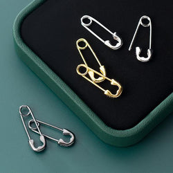 Uniek design minimalistische paperclip-oorbellen - één paar